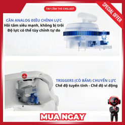 Direwolf 4 - Polling rate 1000Hz: Độ trễ thấp – kết nối ổn định