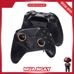 Vader 5 pro đã có Griptape - miếng dán chống trơn trượt