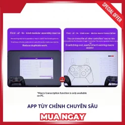app tùy chỉnh tay cầm chơi game saber plus