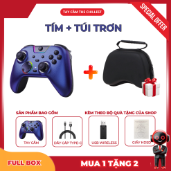 Review thực tế Tay cầm EasySMX X05 PRO màu tím bản đặc biệt - Tím cực quang