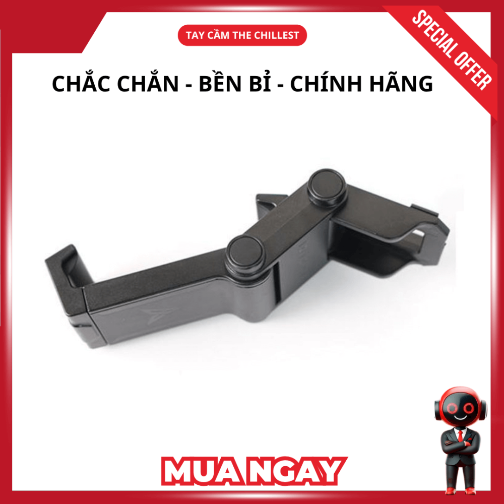 Kẹp điện thoại điều chỉnh trọng tâm linh hoạt, tư thế thoải mái