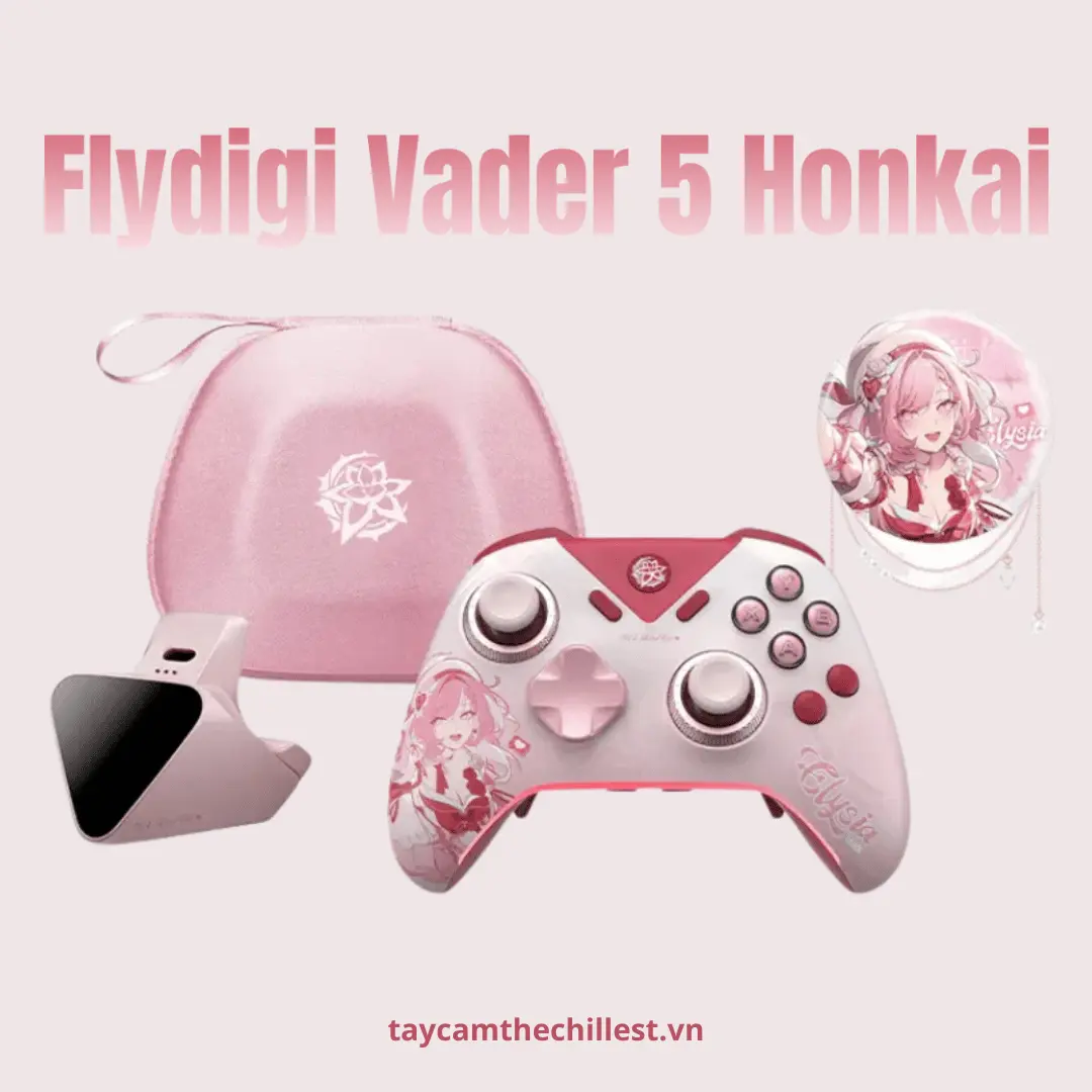 Full options tay cầm Vader 5 pro, chính hãng