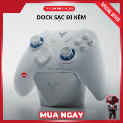Direwolf 4 DOCK SẠC: Tự động khởi động/ngắt – yên tâm pin trâu