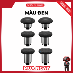 Núm Flydigi màu đen - 3 bộ kích thước dài ngắn