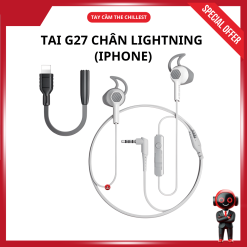tai nghe chơi game tốt nhất cho iphone - Plextone G27