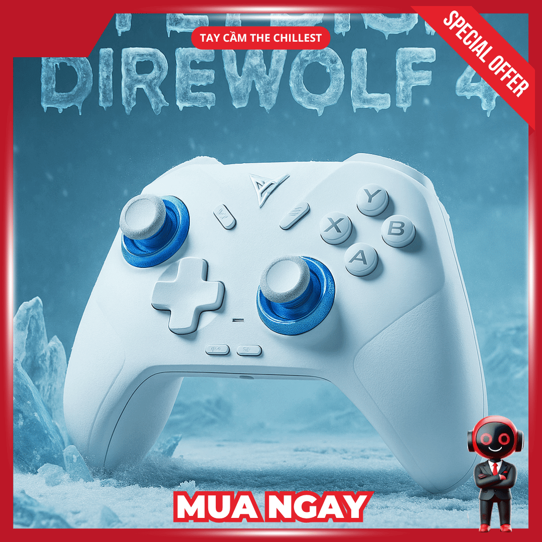 Tay cầm chơi game Flydigi Direwolf 4