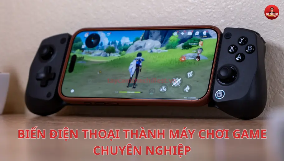Tay cầm kẹp - tay cầm mobile hot hit 