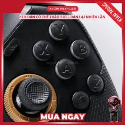 grip tape tương thích hoàn hảo từng chi tiết, phím bấm