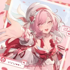 Nhân vật collab của mihoyo với flydigi trên tay cầm Vader 5 honkai