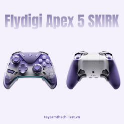Mặt trước và mặt sau tay cầm chơi game Flydigi Apex 5 skirk