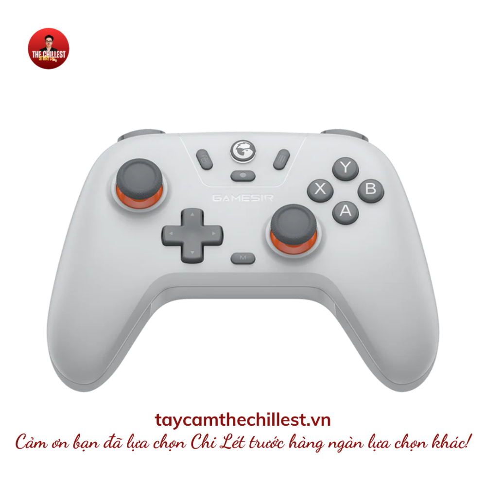 Tay cầm GameSir Nova Lite Trắng - Tay cầm The Chillest