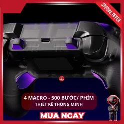 saber plus có 4 macro thiết kế 2 phím sau - 2 phím cạnh bumper