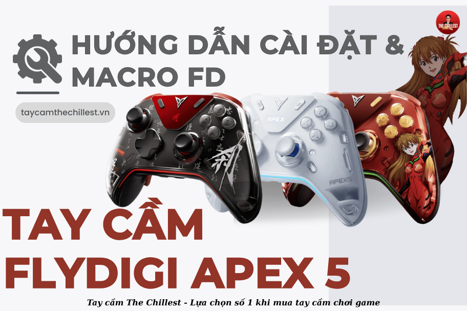 Cách tải App và Hướng dẫn sử dụng tay cầm Flydigi Apex 5