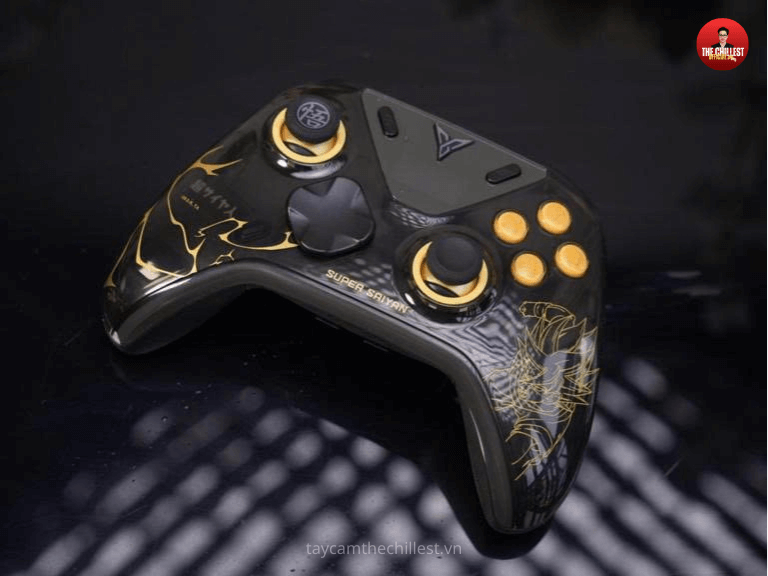 Flydigi apex 5 Super Saiyan, ngoại hình chỉn chu, nâng cấp chất liệu