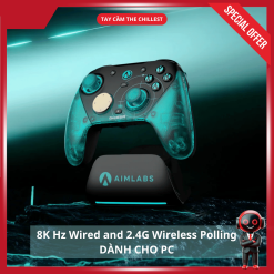 8K Hz Wired and 2.4G Wireless Polling DÀNH CHO PC