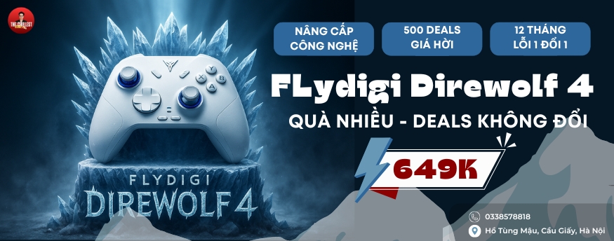 Flydigi Direwolf 4 sale 500 deals đầu tiên