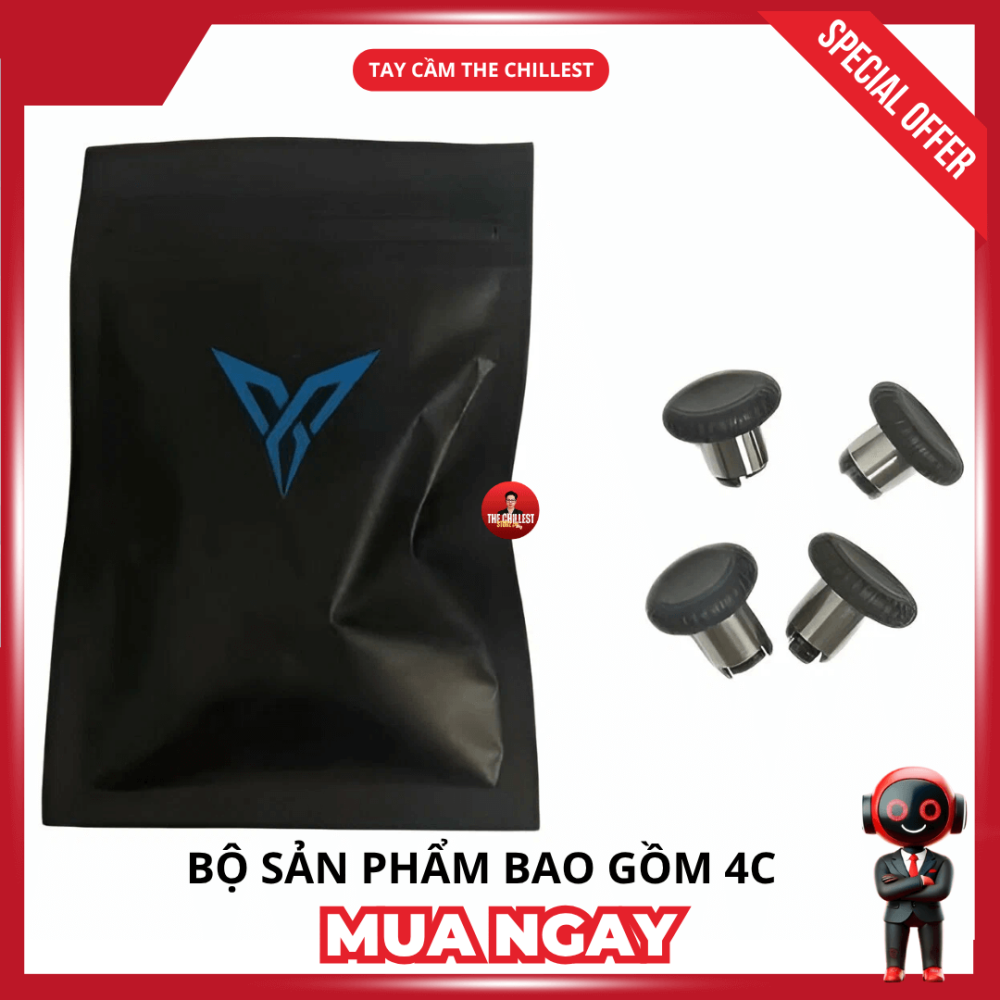 Giá Bộ sản phẩm Bộ Núm Chụp Joystick Cho Tay Cầm bao gồm 4c