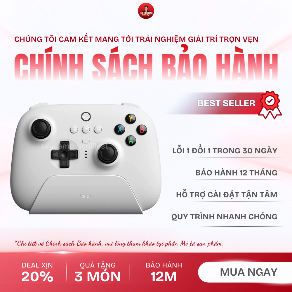 Tay cầm chơi game 8bitdo ultimate 2 bảo hành 12 tháng