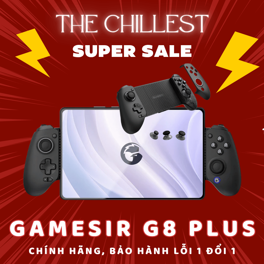 tay cầm gamesir g8 plus giá tốt, chính hãng