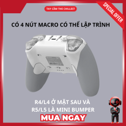 Gamesir G7 Pro Có 4 nút macro có thể lập trình