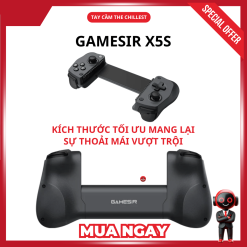 Gamesir X5s với kích thước tối ưu mang lại sự hoàn hảo vượt trội