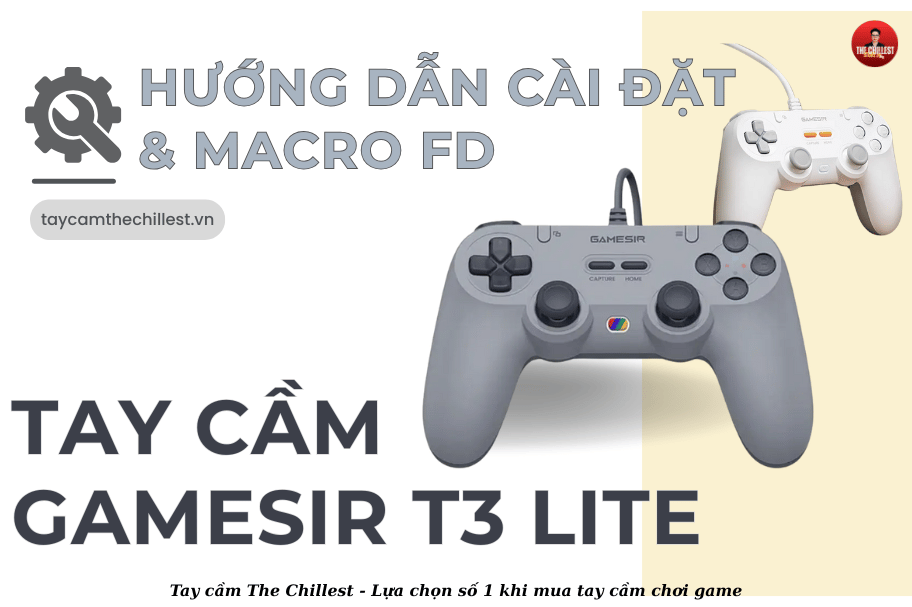 Hướng dẫn sử dụng tay cầm chơi game Gamesir T3 Lite - Hướng dẫn tất tần tật