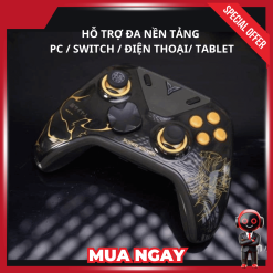 Tay cầm chơi game Apex 5 Saiyan hỗ trợ đa thiết bị, đa mode