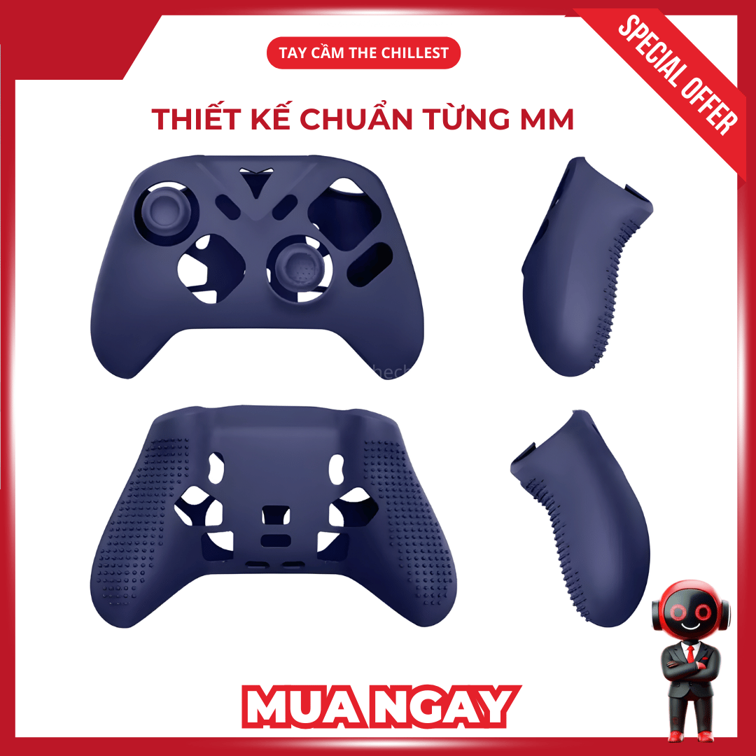 Thiết kế Ốp Silicon Tay Cầm Flydigi Vader 5 pro