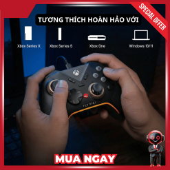 Tay cầm chơi game tương thích hoàn hảo với PC và máy tính