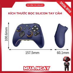 Kích thước bao bảo vệ tay cầm Vader 5