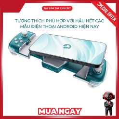 Tay cầm tương thích với hầu hết với các mẫu điện thoại