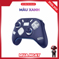 ốp tay cầm flydigi apex 5 màu xanh