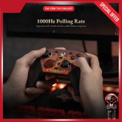 polling rate tay cầm 1000 hz cả kết nối có dây và không dây