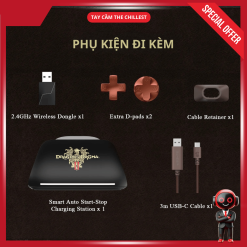 Phụ kiện đi kèm khi mua tay cầm chơi game Gamesir G7 Pro DD2
