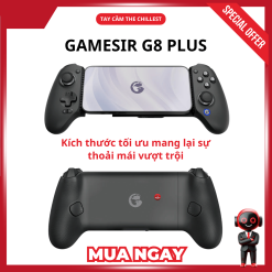 Ngoại hình, thiết kế hoàn thiện cao của tay cầm mobile, tablet Gamesir G8 Plus