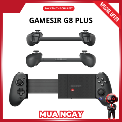 Tay cầm chơi game G8 Plus giá tốt, thiết kế hoàn thiện