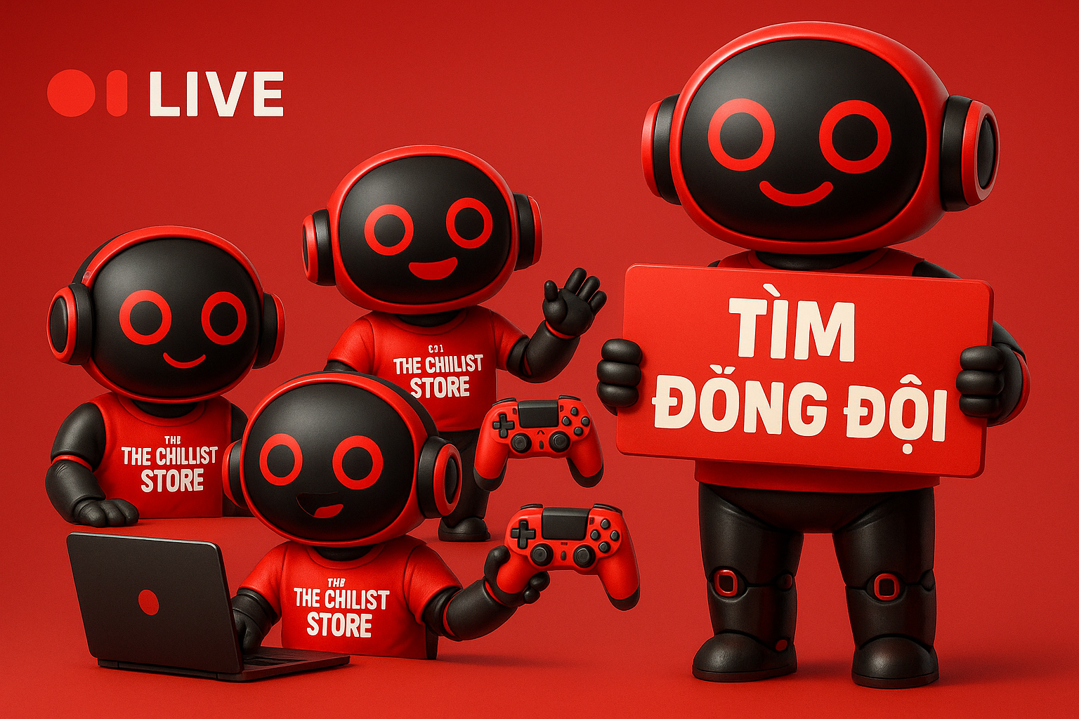 tuyển dụng nhân viên live stream