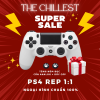 Tay cầm PS4 REP 1_1 Phiên bản sai số 0.6_, kết nối Bluetooth, Phù hợp với PC-Laptop-PS-SmartPhone