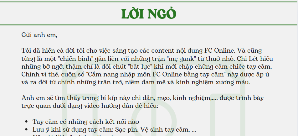 bí kíp tập làm quen khi chơi game bằng tay cầm