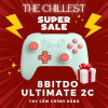 Tay cầm 8BITDO Ultimate 2C, Hall Effect Joystick-Trigger,Polling rate 1000Hz, không dây USB Receiver 2.4G