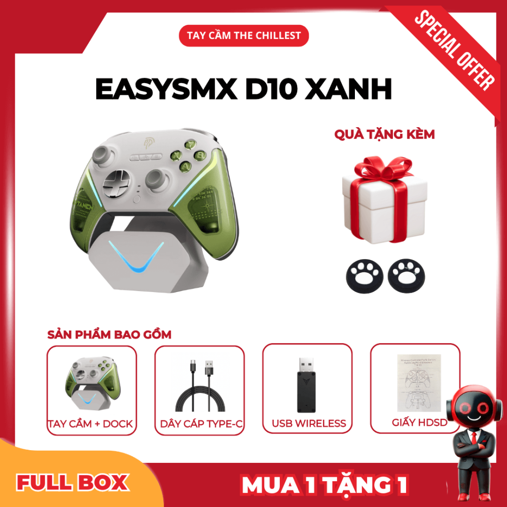 Tay cầm EasySMX D10 giá tốt chính hãng