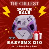Tay cầm EasySMX D10 Phím cơ, Joysticks TMR, Phím cơ, Dock sạc đi kèm