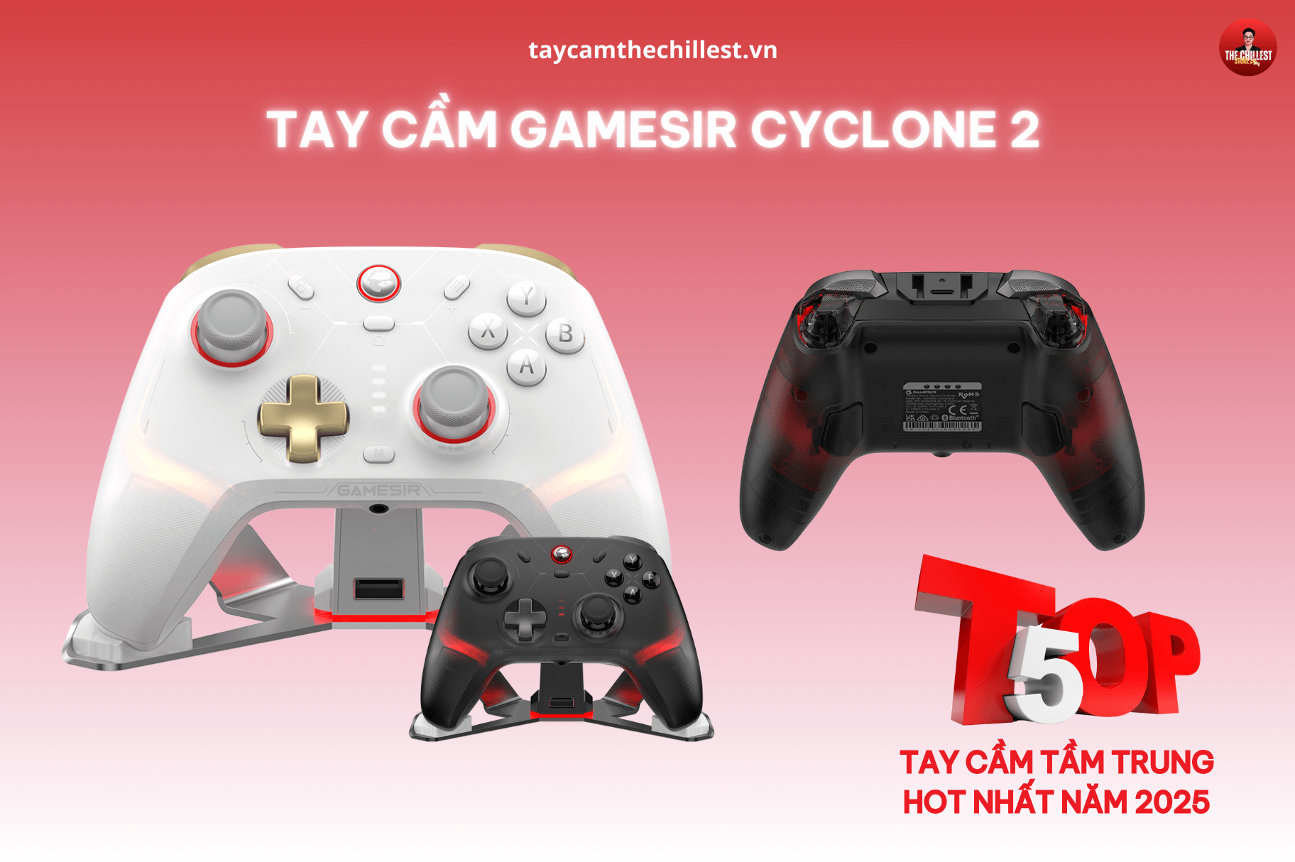 tay cầm tầm trung pro