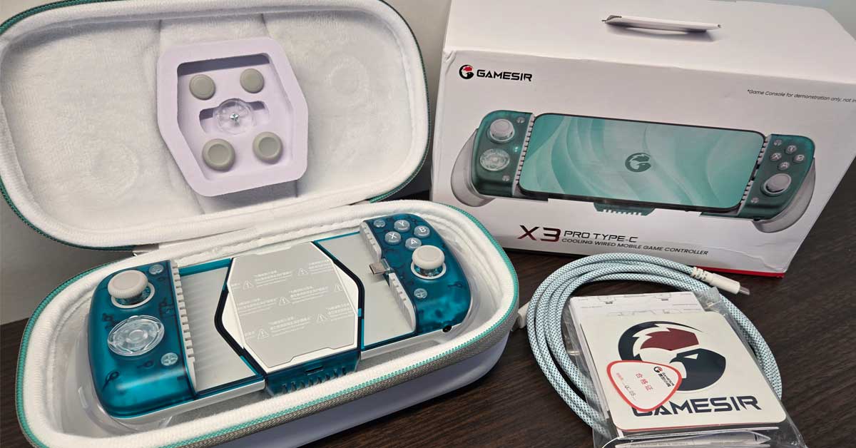 Bộ sản phẩm Gamesir X3 Pro 
