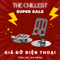 Giá đỡ, Đế giữ điện thoại hợp kim nhôm xoay 360°