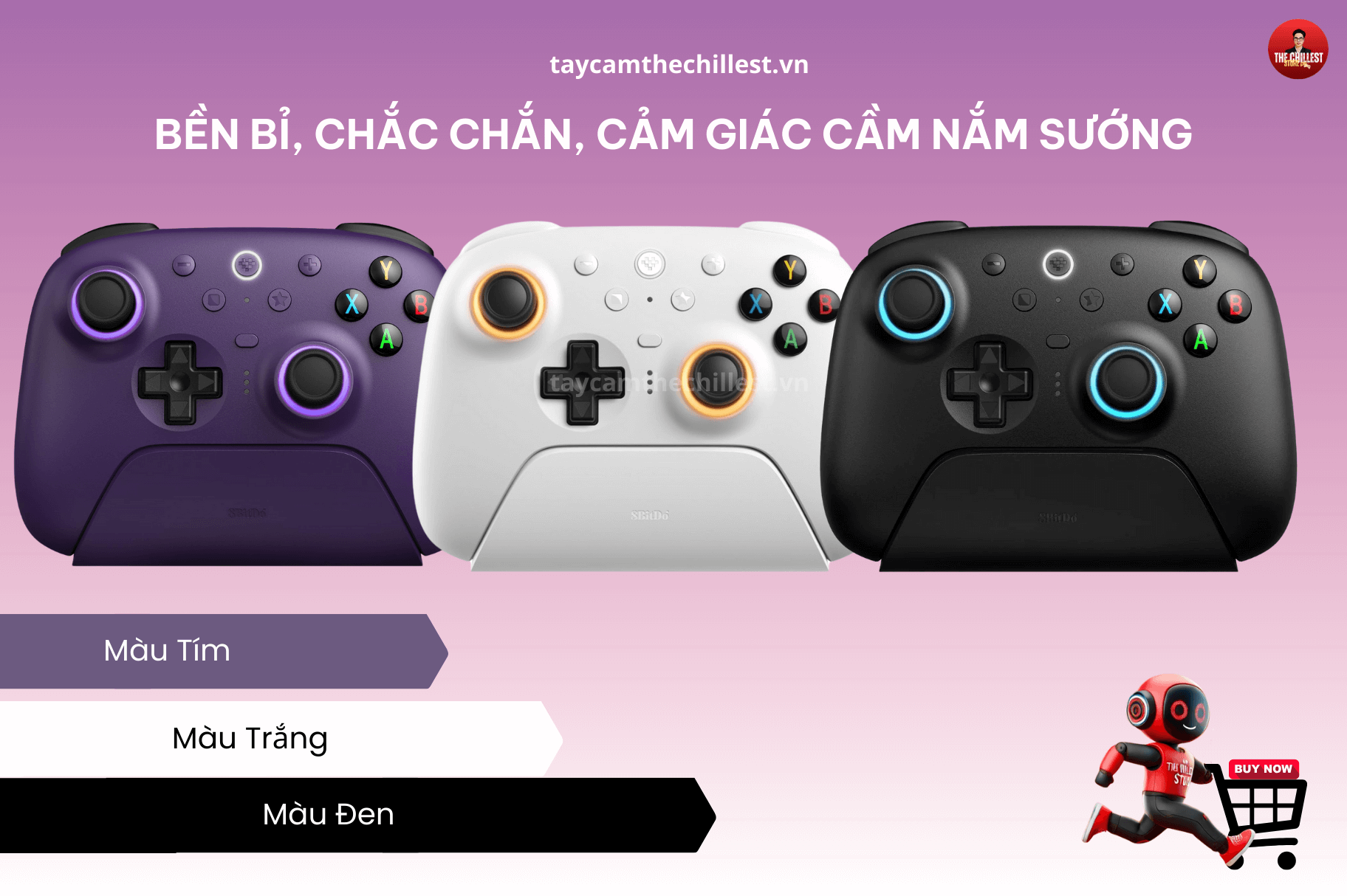 Phân loại màu sắc 8bitdo ultimate 2