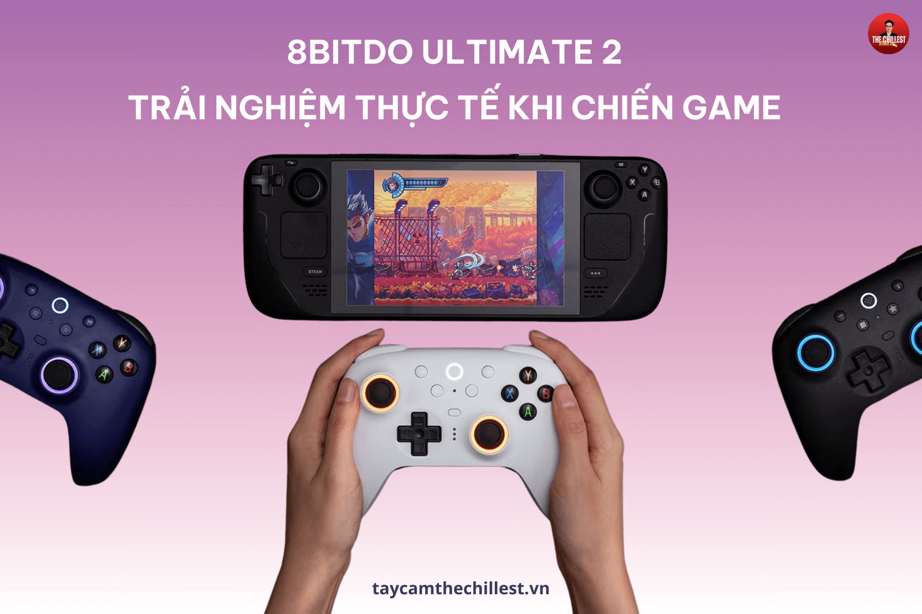 Trải nghiệm thực tế khi chơi tay cầm chơi game 8Bitdo Ultimate 2