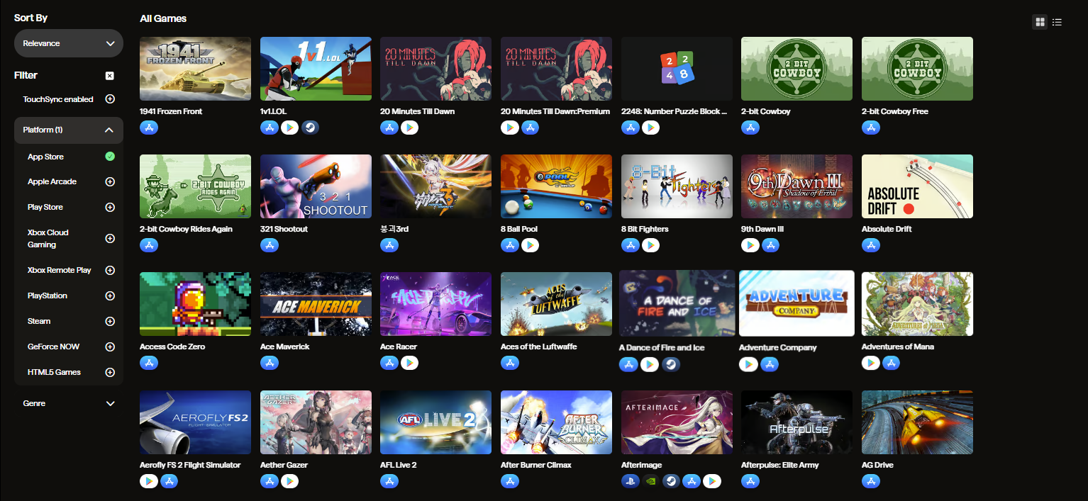 Website check các tựa game hỗ trợ tay cầm trên ios