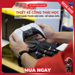 Tay cầm chơi game ps5 với chất lượng build cao, cầm nắm thoải mái