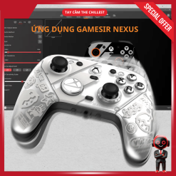 Phần mềm GameSir Nexus: Tùy chỉnh chuyên sâu từng chi tiết tay cầm theo ý muốn.